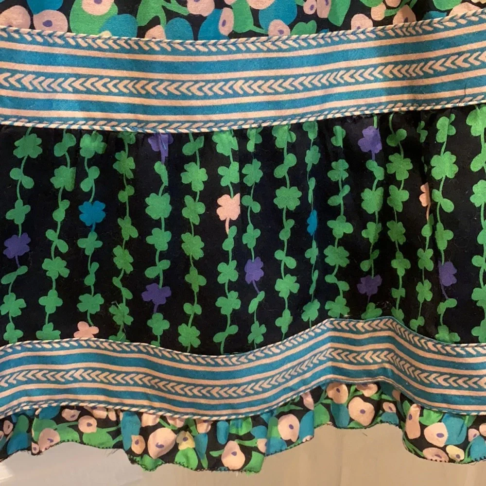Marc Jacobs Clover Leaf and Daisy Floral Print fit and flare Mini Skirt 8 - Picture 5 of 16